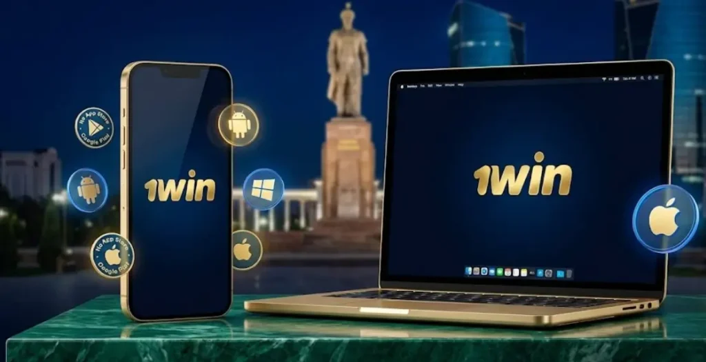 1win барои Android ва Windows/MacOS дастрас аст, App Store ва Google Play нест